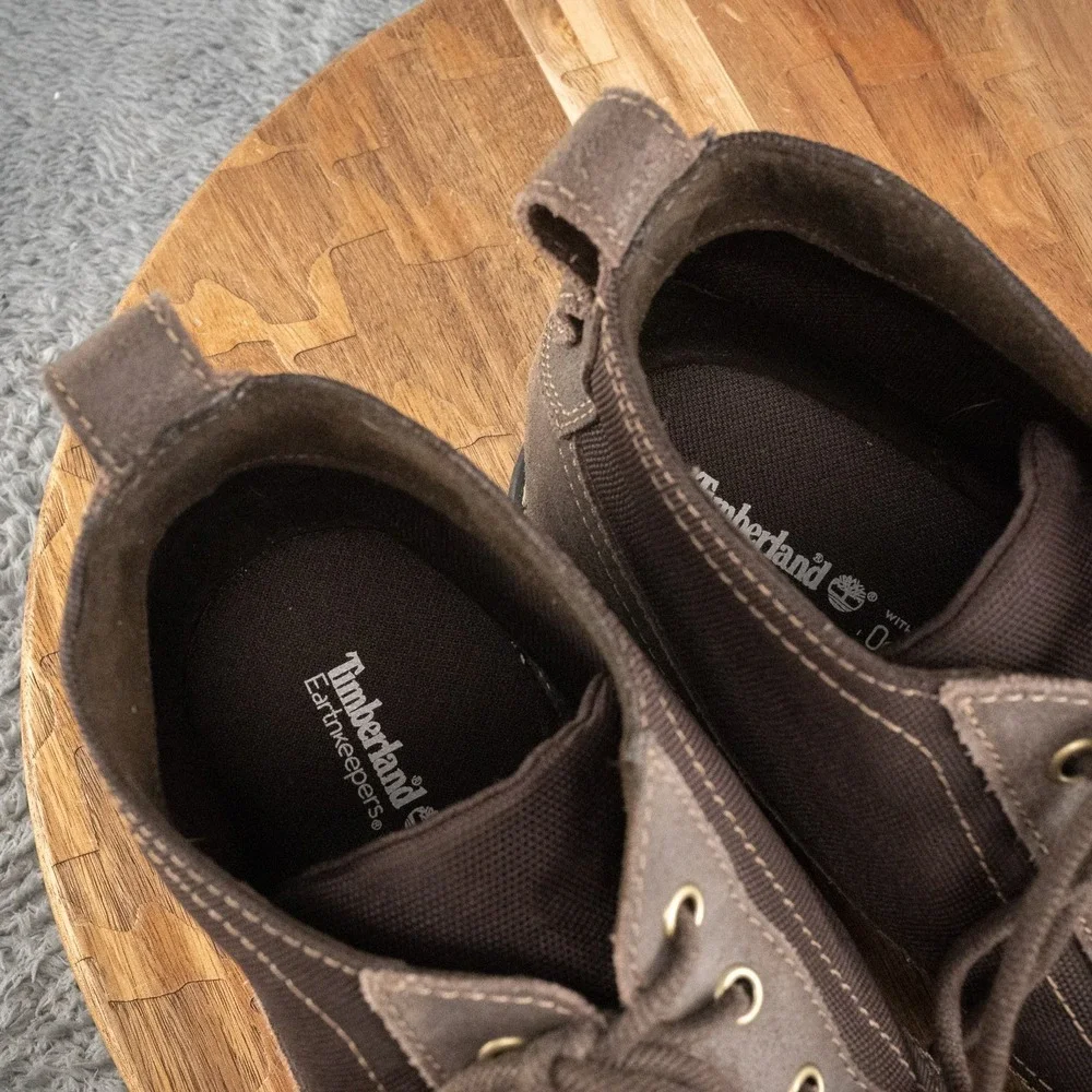 Timberland Earthkeepers Chukka Mens Boots‎ Brown Leather Ortholite Size 13 5543A